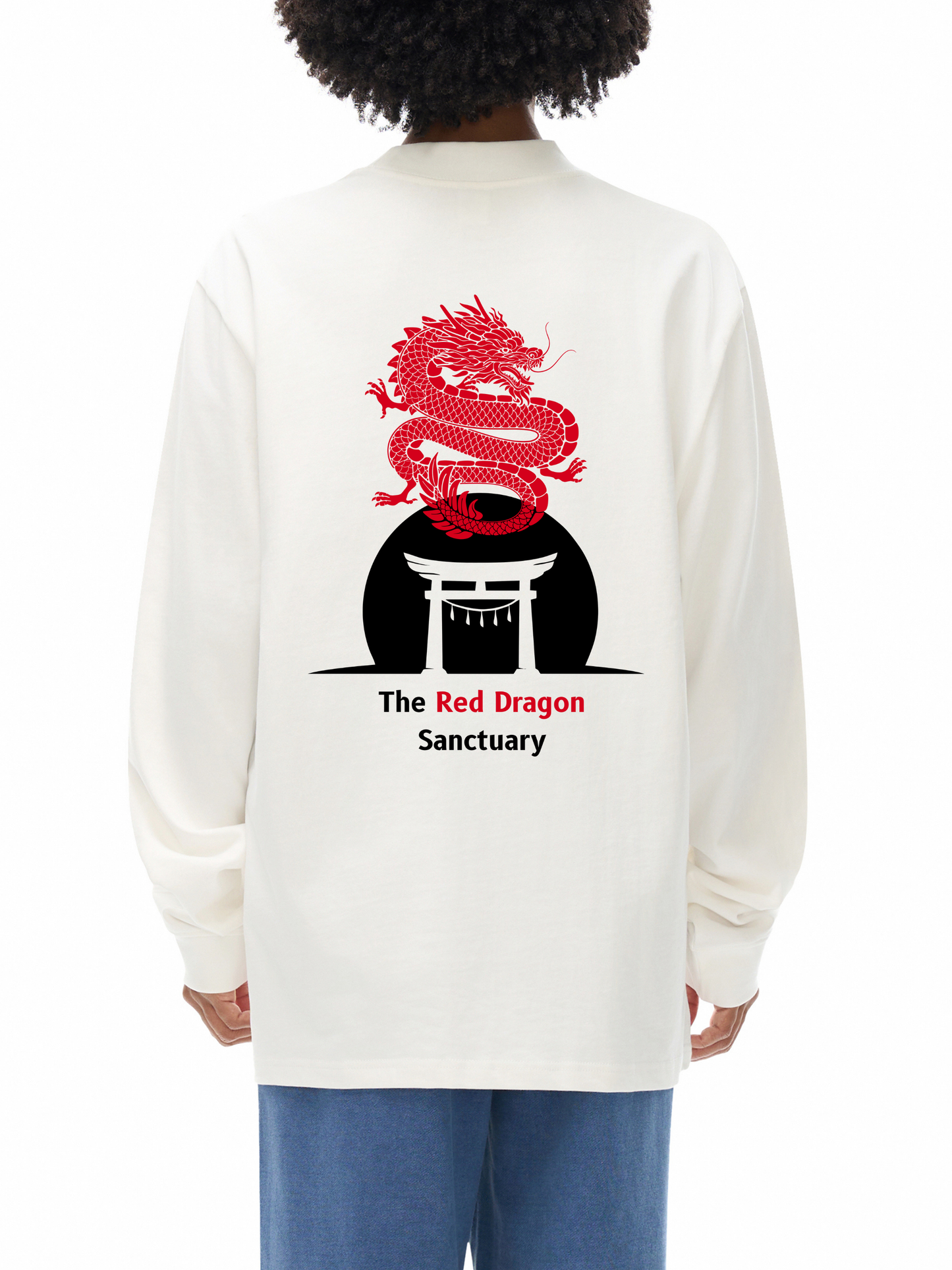 “Asian-inspired dragon design VÉRON fashion top” 1