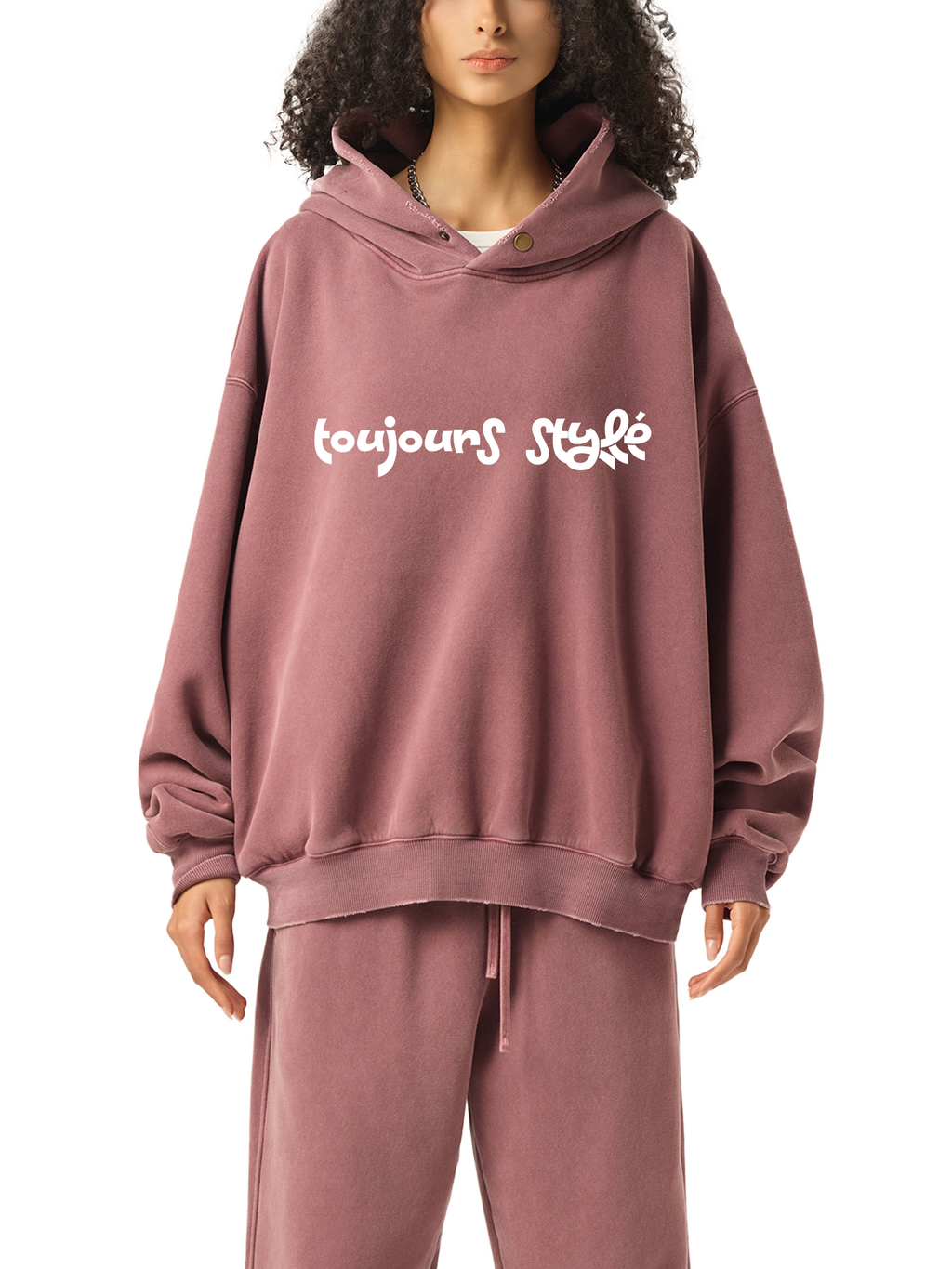 Washed heavyweight designer hoodie for men and women 4