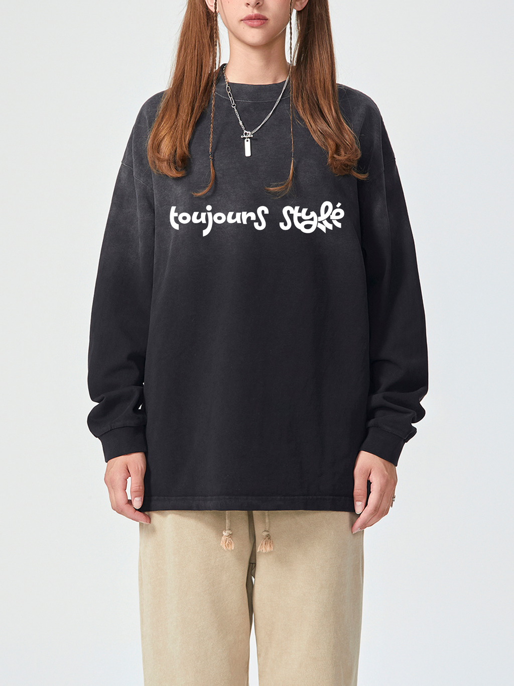 High-quality unisex washed cotton shirt by VÉRON 3