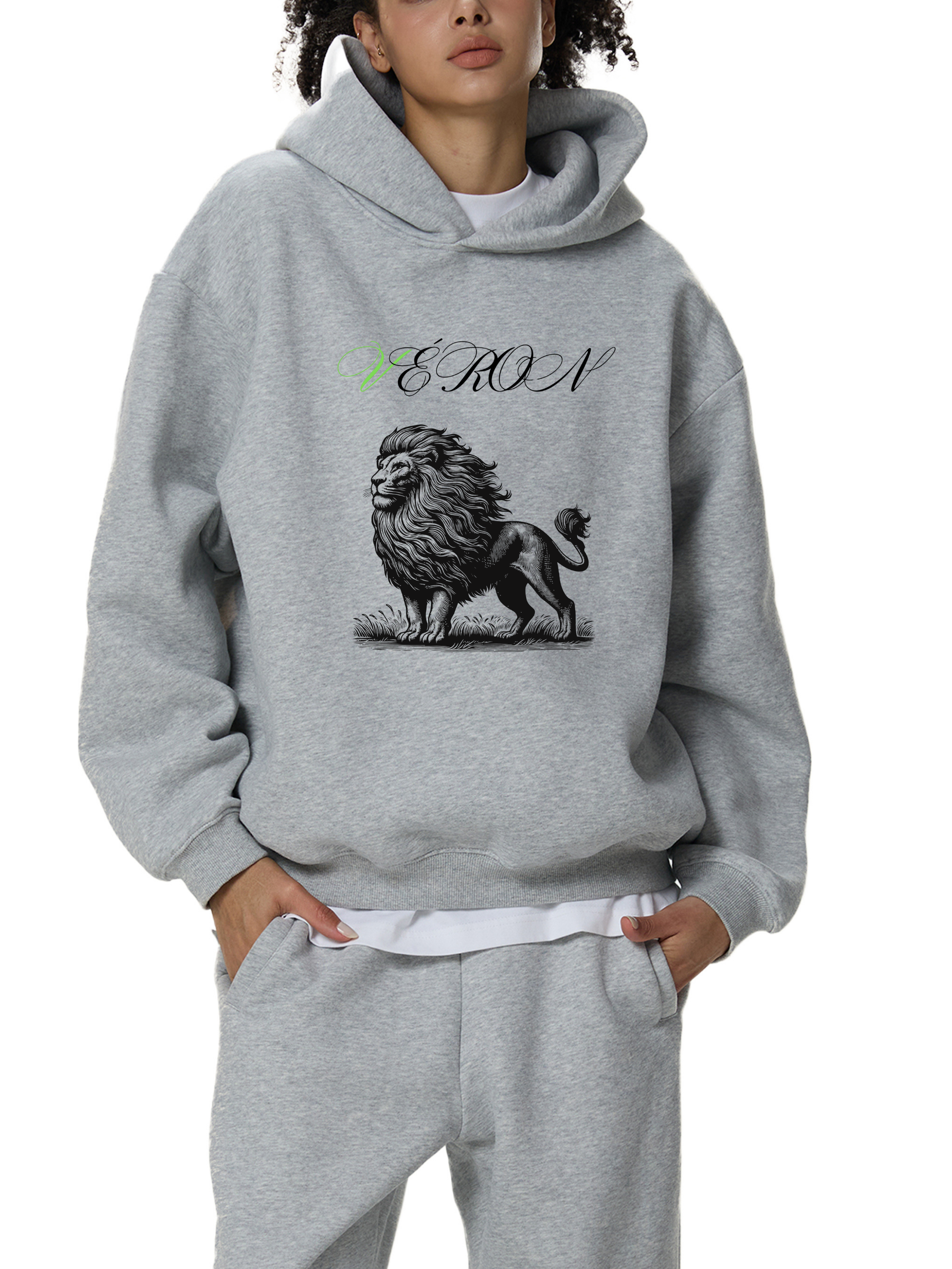 Luxury unisex hoodie streetwear by VÉRON 8