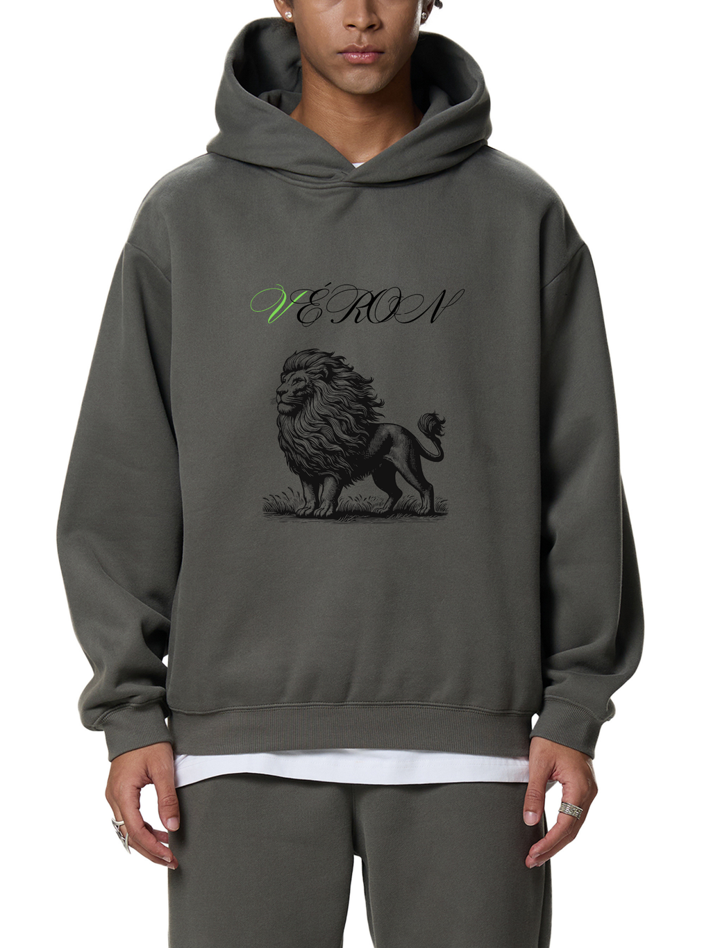 Luxury unisex hoodie streetwear by VÉRON 2