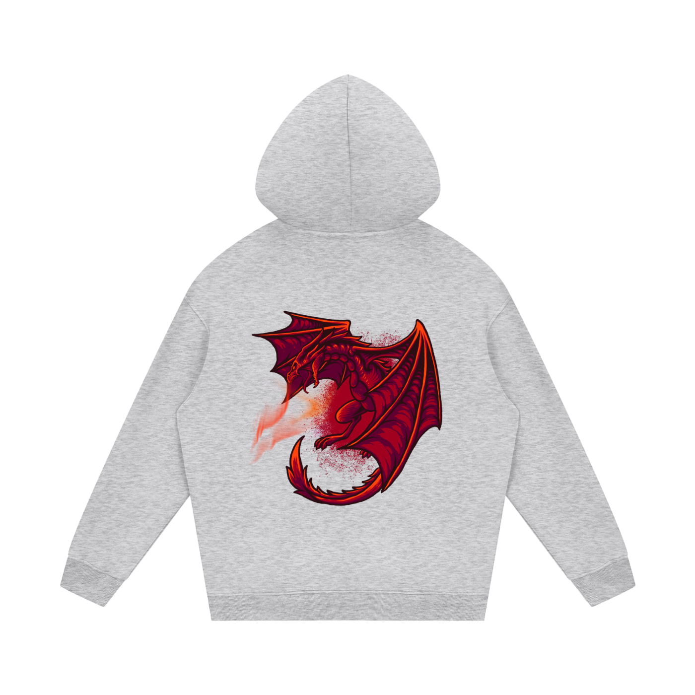 VÉRON dragon emblem on hoodie back 5