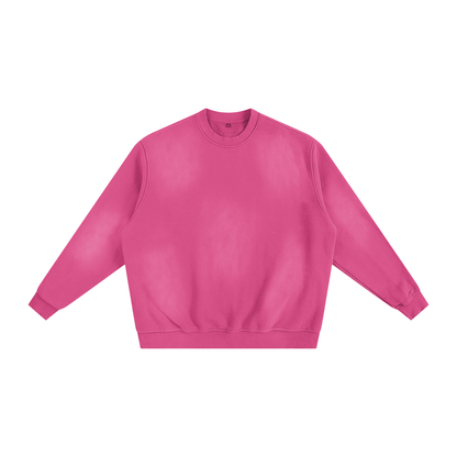 Pink sweatshirt on a white background