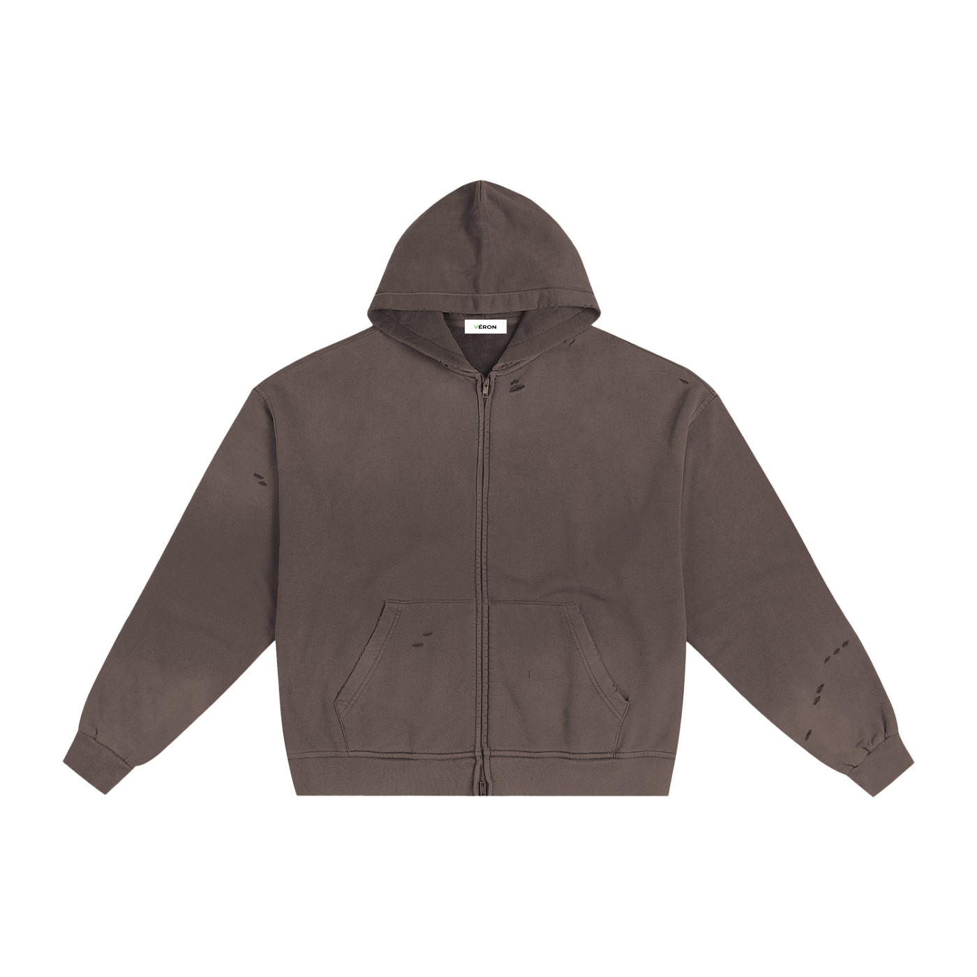 VÉRON Le Clos Mystérieux Heavyweight Zipper Hoodie