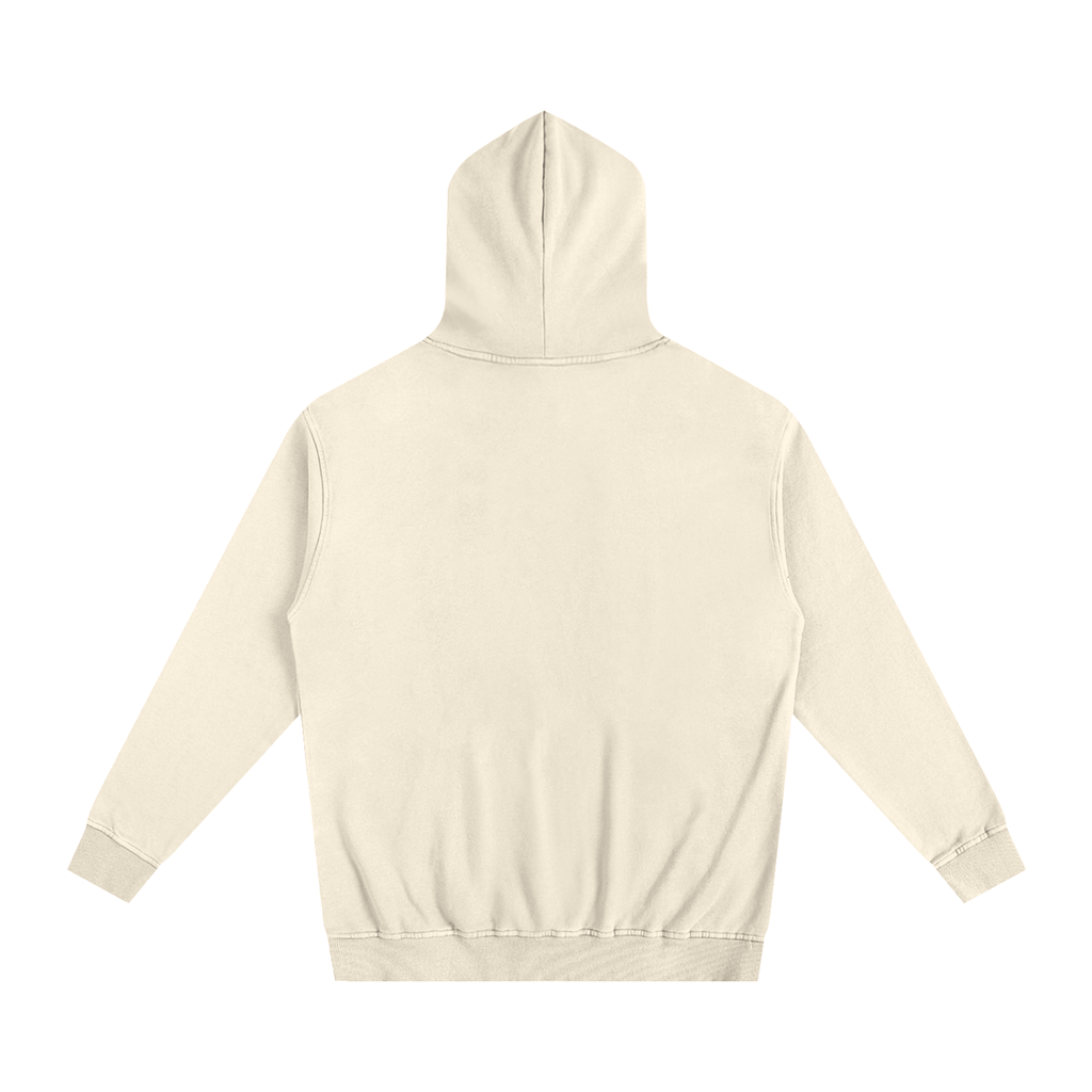 Beige hoodie on a white background