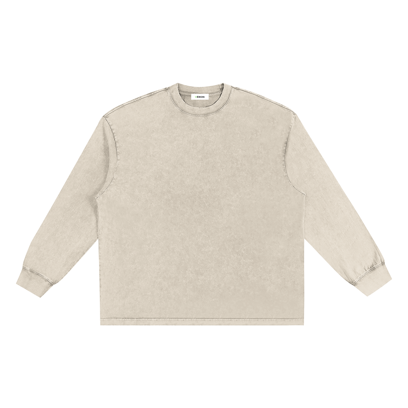 VÉRON Le Mirage vintage washed long sleeve shirt 5