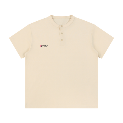 VÉRON Saint-Germain unisex polo shirt front view.