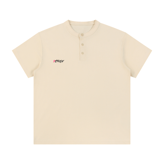 VÉRON Saint-Germain unisex polo shirt front view.