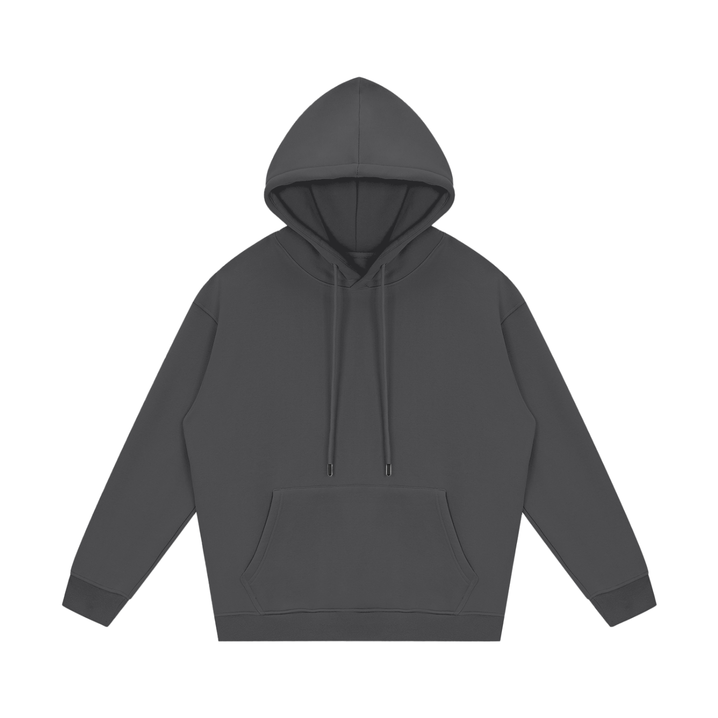VERON Dark gray hoodie on a white background