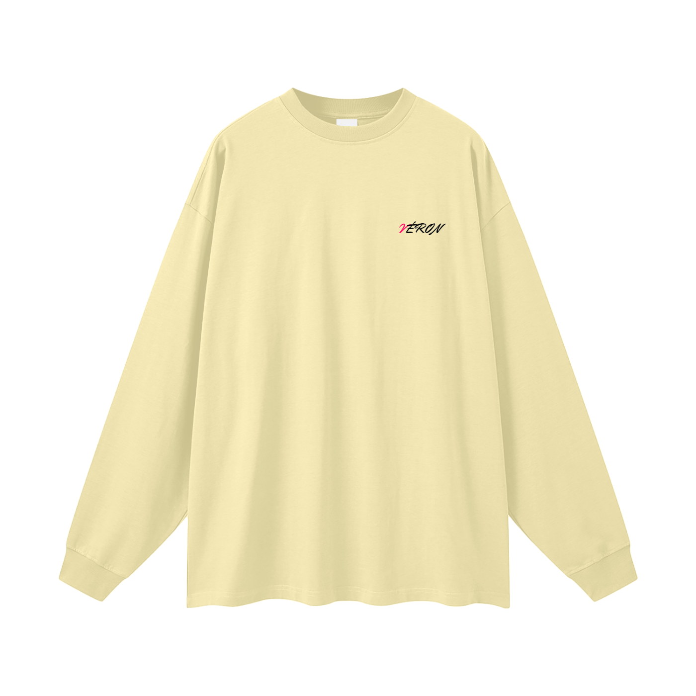 VÉRON La Trémoille Unisex Premium Long Sleeve Shirt front view 4.

