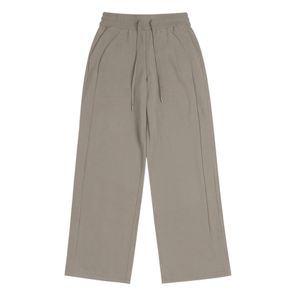 Beige pants on a white background