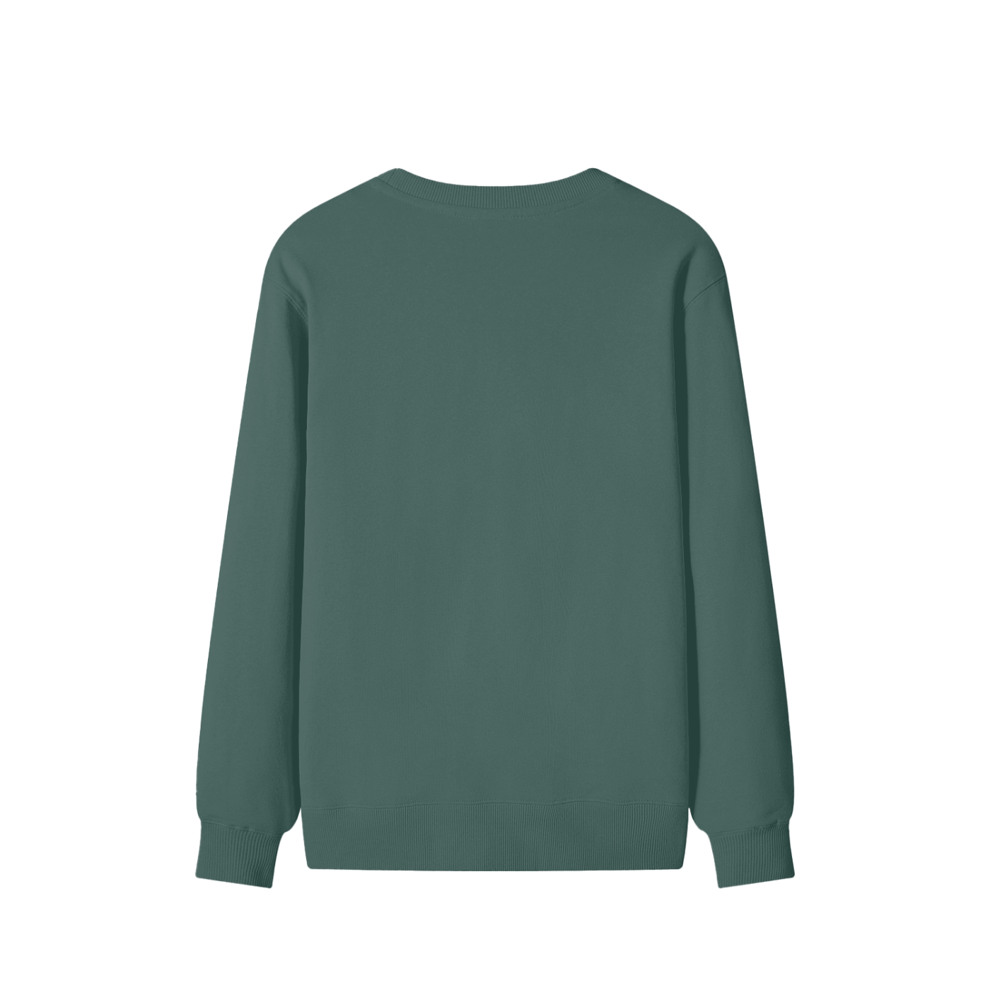 VERON Green sweatshirt on a white background