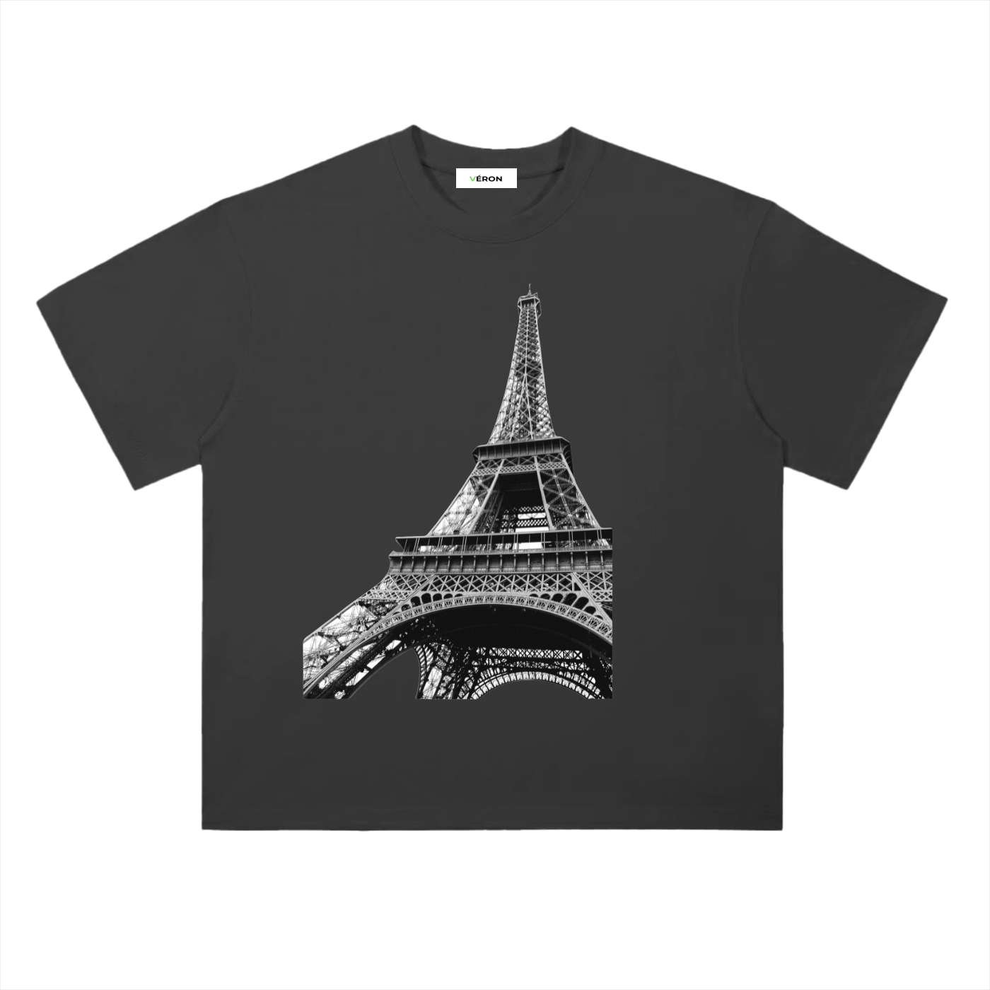 VÉRON Paris-inspired streetwear T-shirt 2