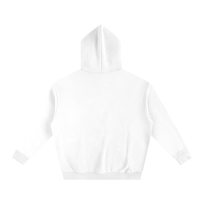 White hoodie on a white background