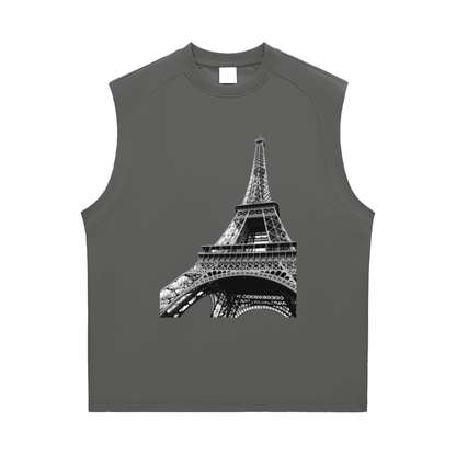 Paris-inspired Eiffel Tower design on VÉRON tank top 6