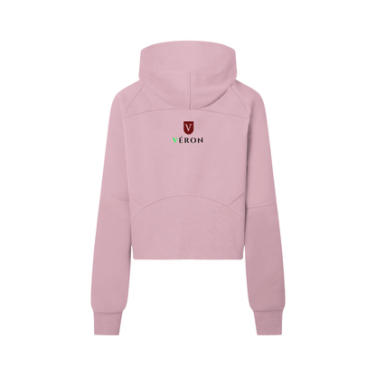 VÉRON fitted women’s thick hoodie cotton and polyester fabric.

