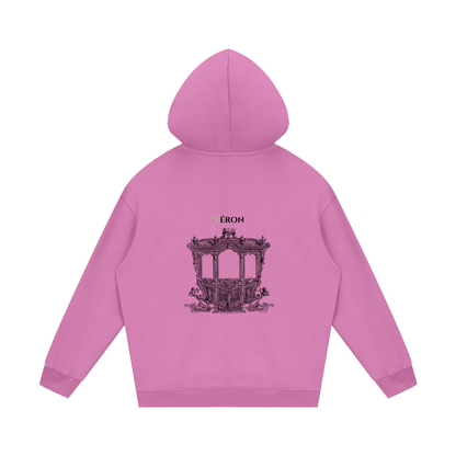 Model styling VÉRON Élixir Cristal luxury streetwear hoodie 3