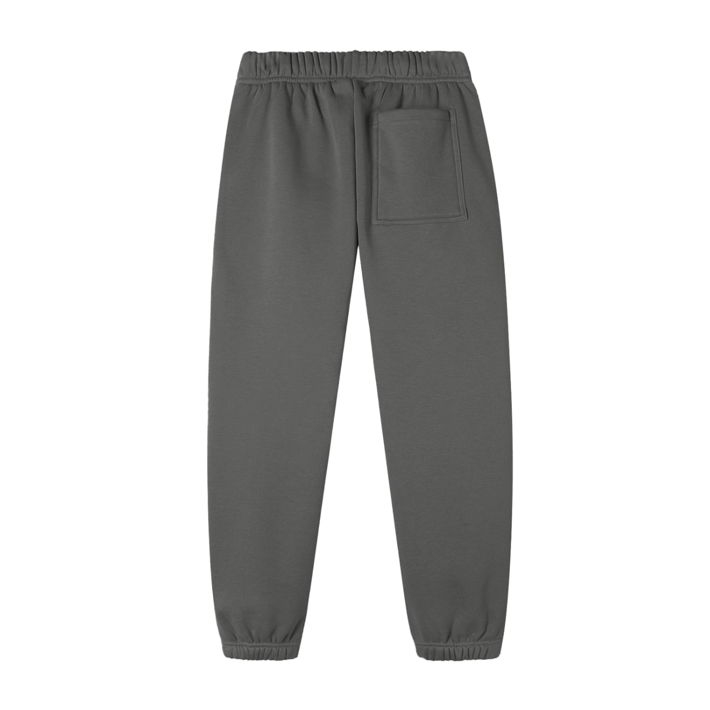 Gray sweatpants on a white background
