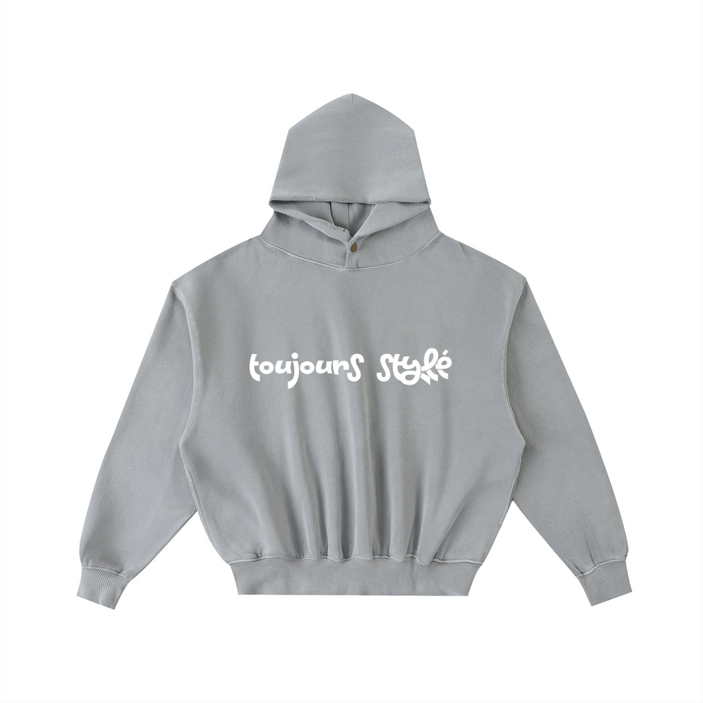Washed heavyweight designer hoodie for men and women 5