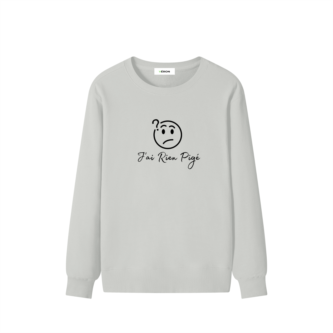 VÉRON J’ai Rien Pigé Heavyweight Sweater
