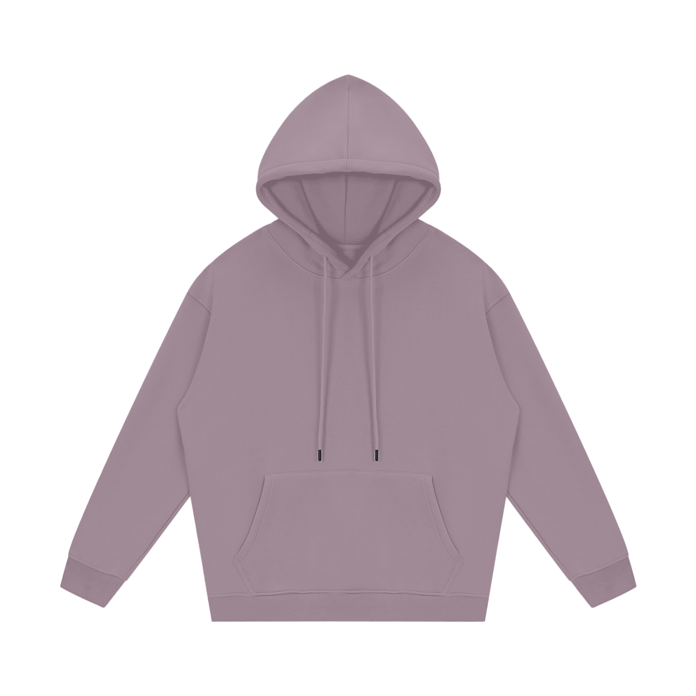 Purple hoodie on a white background