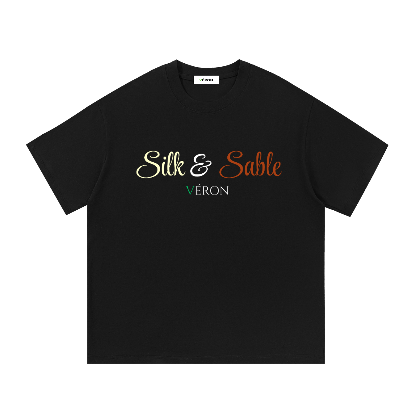 VÉRON Silk & Sable premium unisex t-shirt for men and women 4