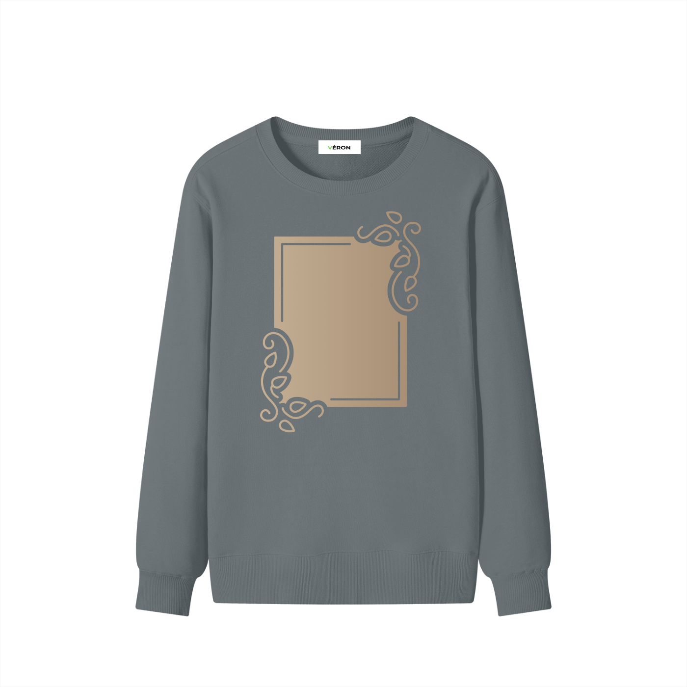 veron le mirroir brun premium heavyweight sweatshirt 8