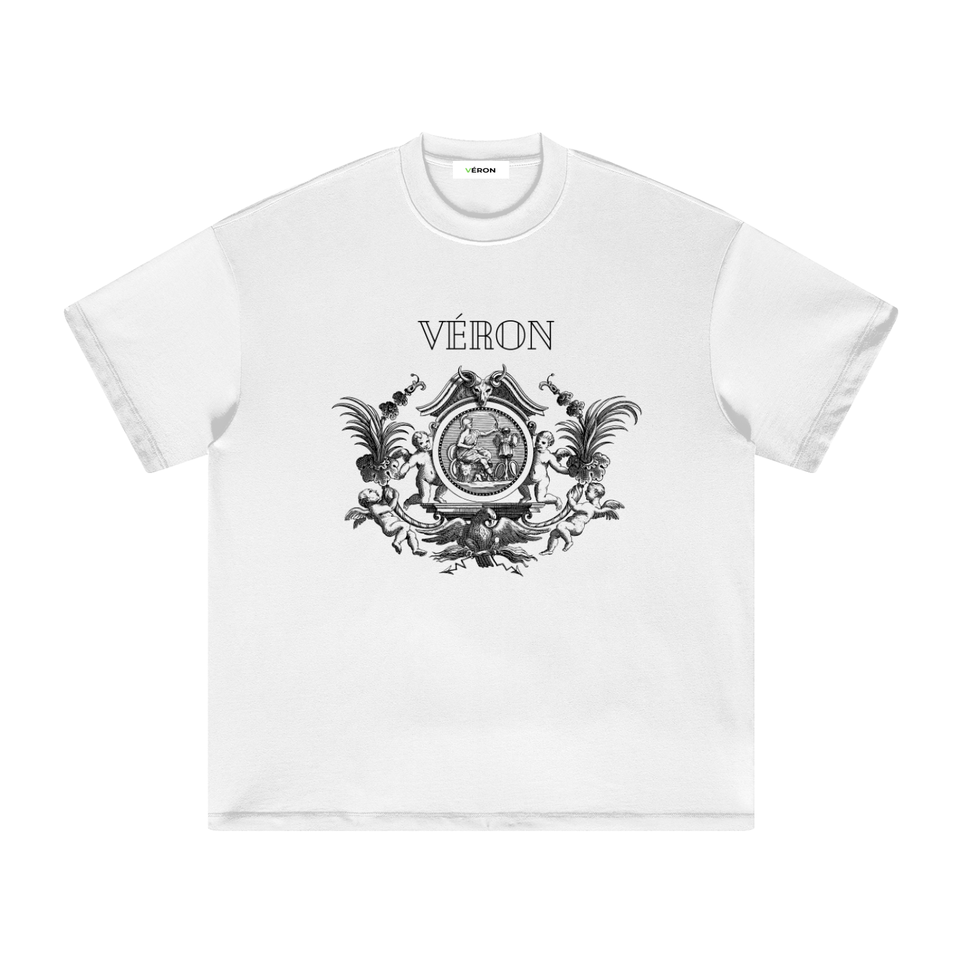 VÉRON Héritage Heavyweight Premium T-shirt unisex streetwear 6
