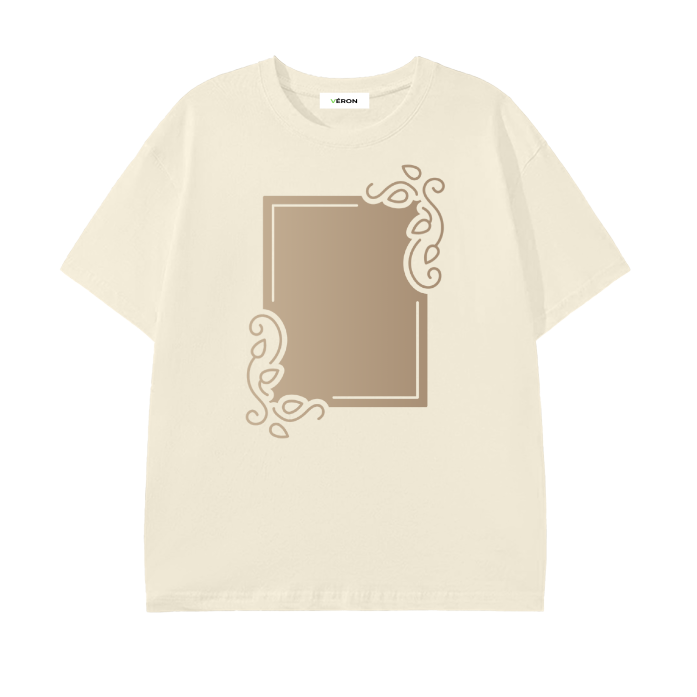 VÉRON Le Mirroir Brun luxury t-shirt for men and women 6