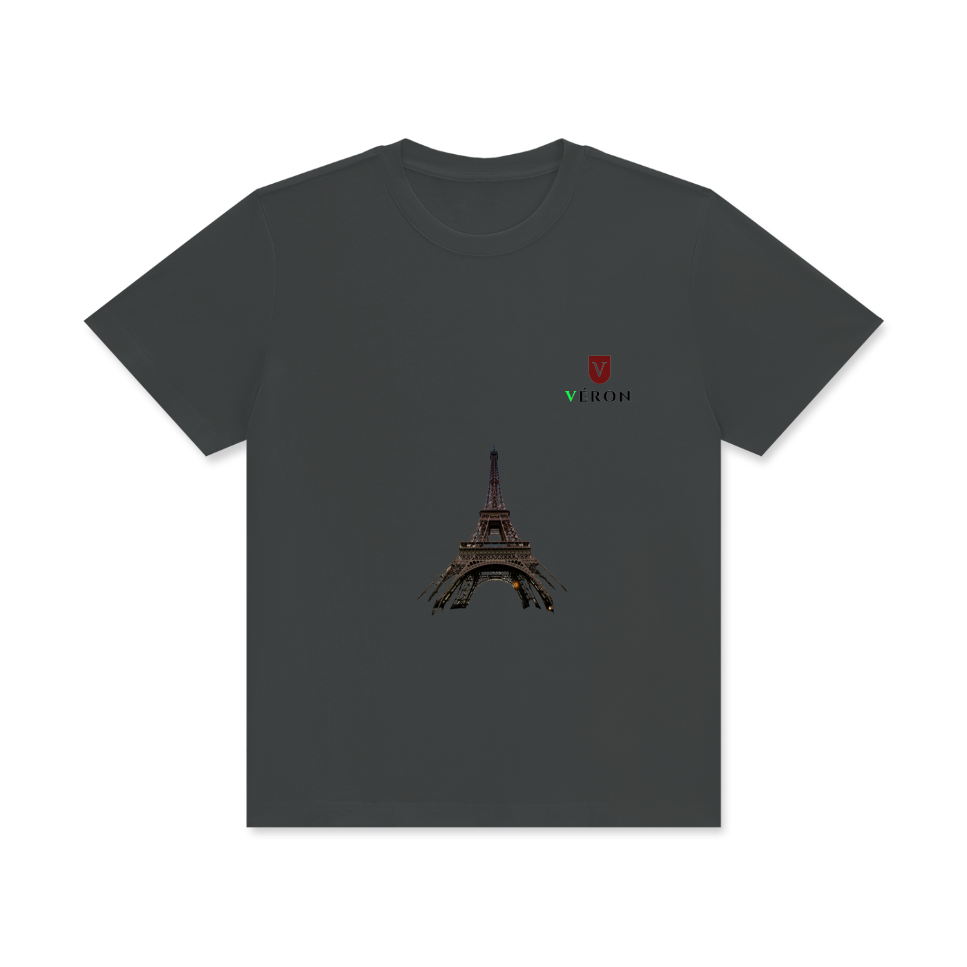 Minimalist streetwear short-sleeve t-shirt by VÉRON.