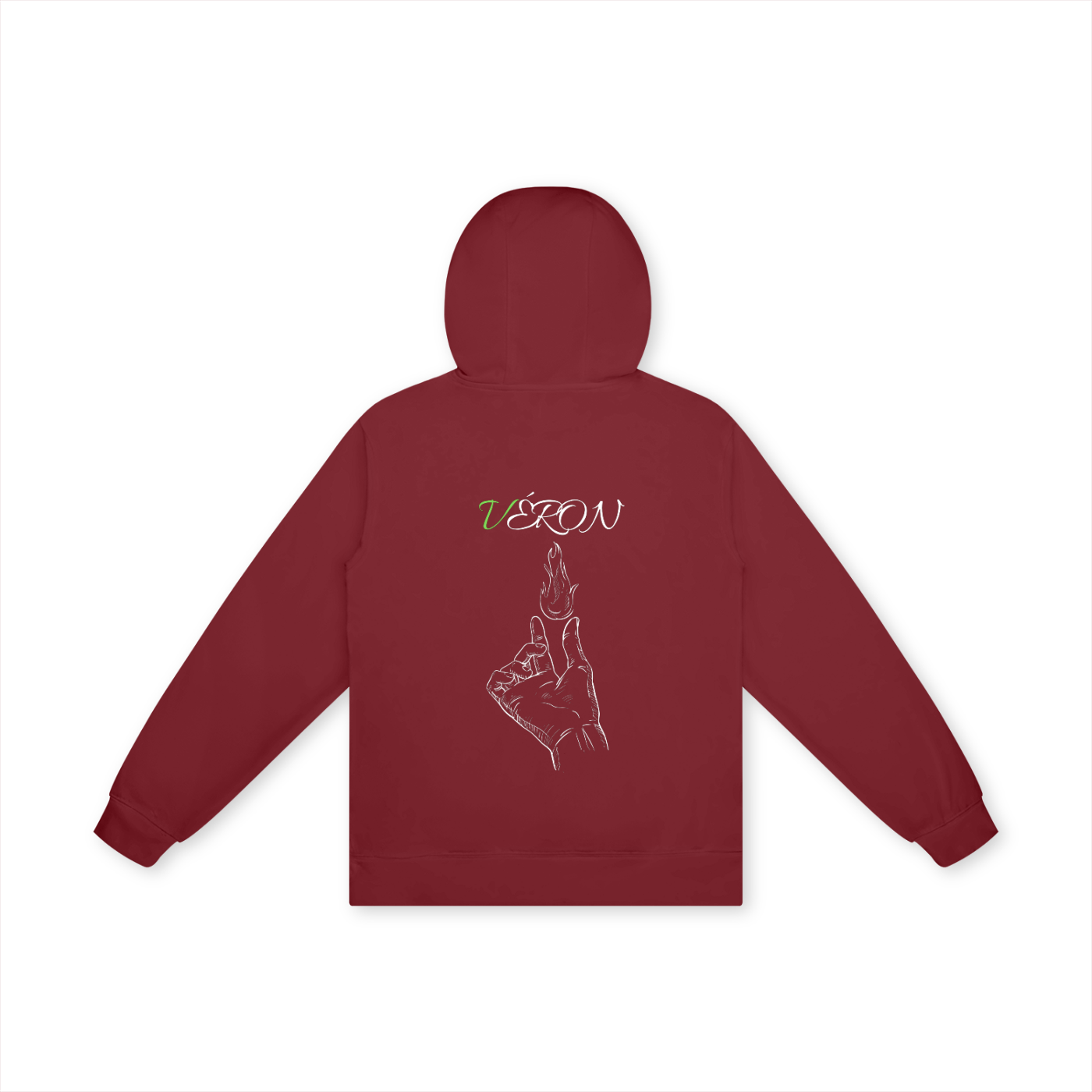 VÉRON The Flame Hoodie luxury unisex streetwear 6