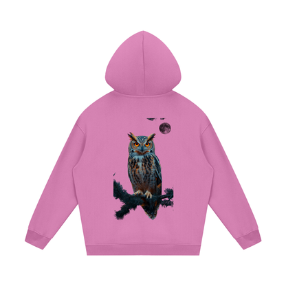 VÉRON Hibou Nocturne premium hoodie 6