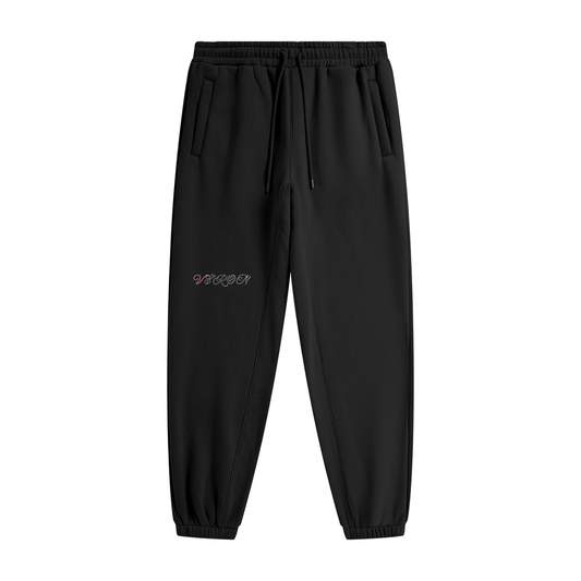 VÉRON La Liberté oversized sweatpants unisex fit front view. 

