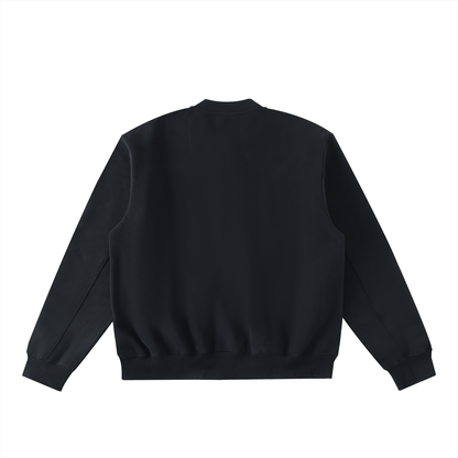 Back view of VÉRON Oracle Suprême premium unisex jacket street style