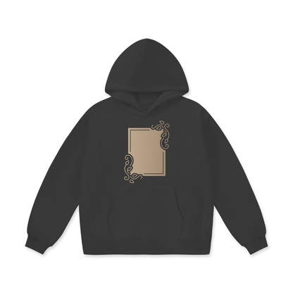 “Brown heavyweight designer hoodie streetwear style” 6