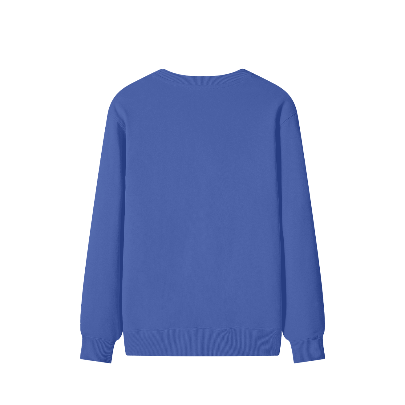 VERON Blue sweatshirt on a white background
