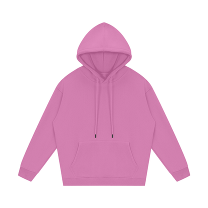 Pink hoodie on a white background