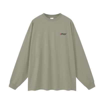 VÉRON La Trémoille Unisex Premium Long Sleeve Shirt front view 5.

