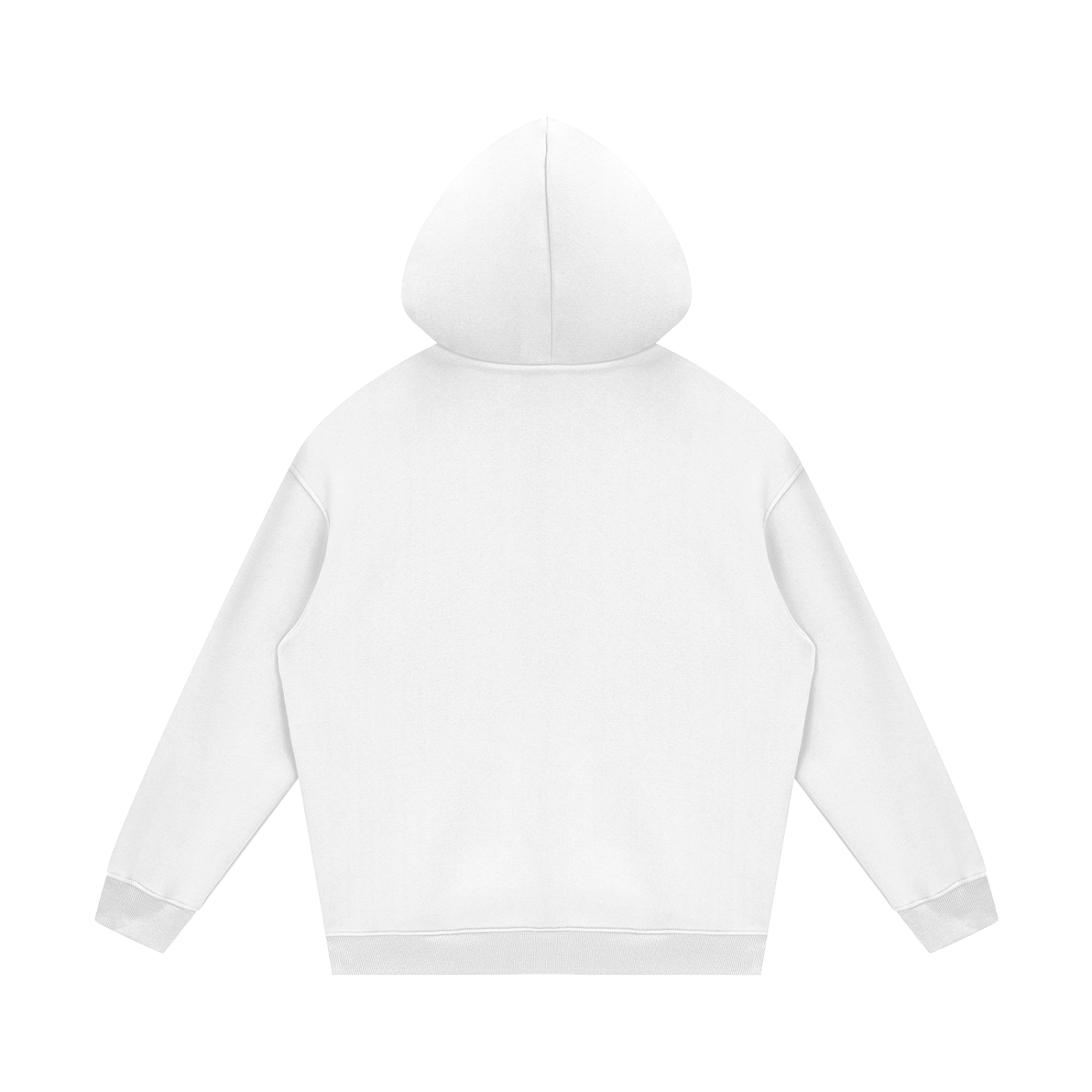 Back view of VÉRON Édelweiss premium hoodie showcasing tailored fit 1