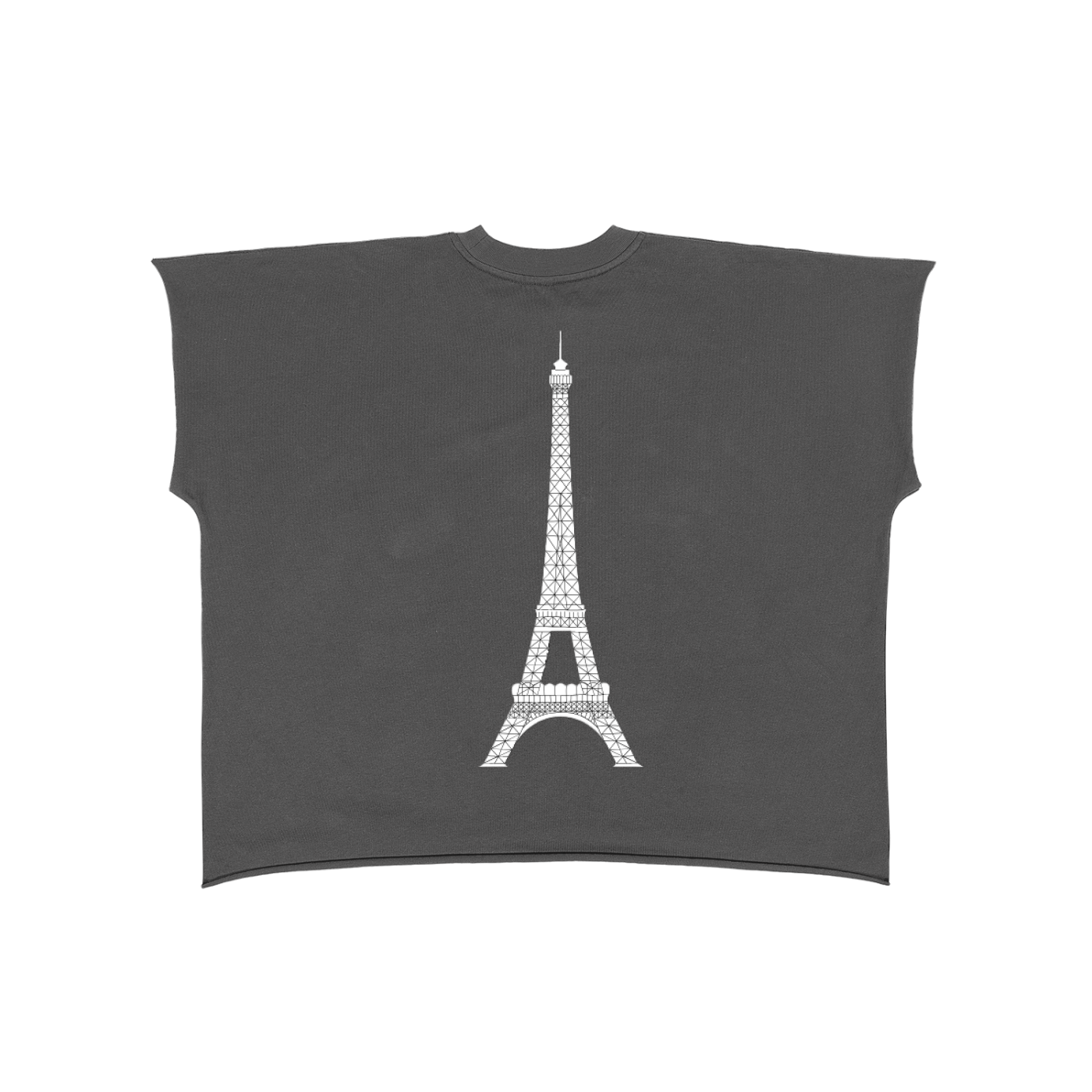 Parisian-inspired unisex tank top, premium cotton by VÉRON 2.

