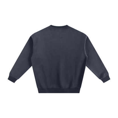 VÉRON Raffinement oversized unisex sweater front view premium streetwear 11