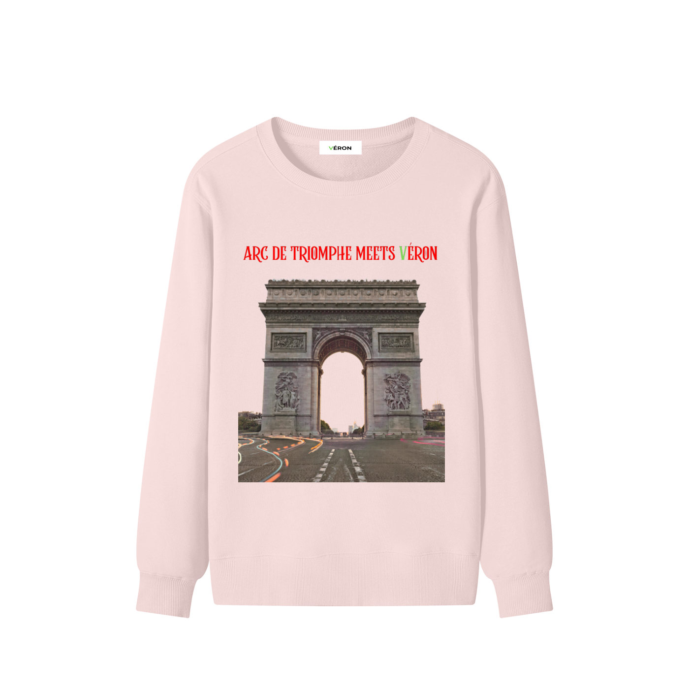 VÉRON Arc de Triomphe Meets VÉRON Premium Unisex Sweatshirt
