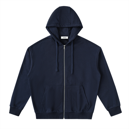 “High-quality fabric detail of VÉRON Avenue de la Cour Impériale hoodie” 10