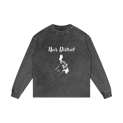 Noir District washed streetwear shirt men and women 10