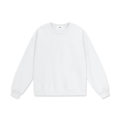 White long-sleeve shirt on a white background