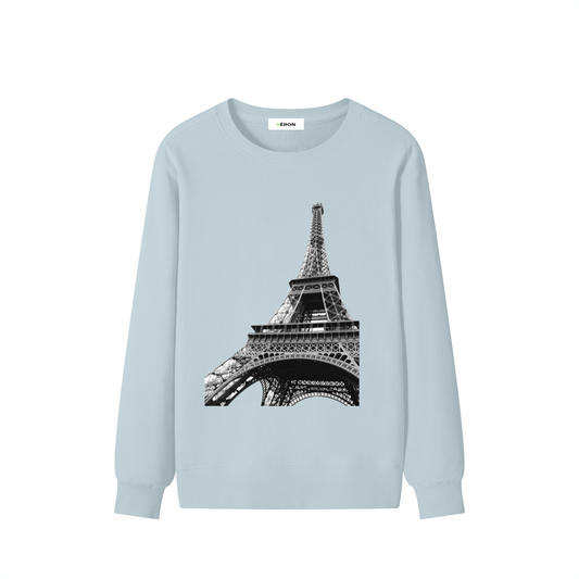 Unisex model wearing VÉRON La Tour Eiffel heavyweight streetwear 1