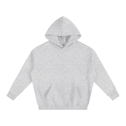 Gray hoodie on a white background