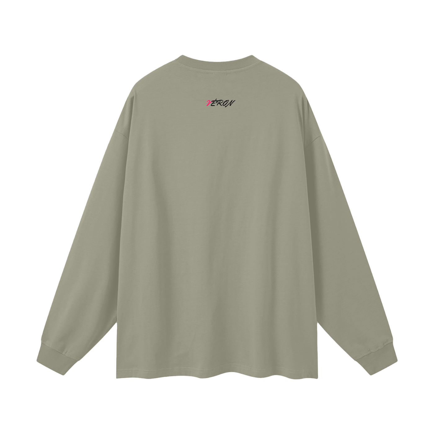 VÉRON La Trémoille Unisex Premium Long Sleeve Shirt back view 6.

