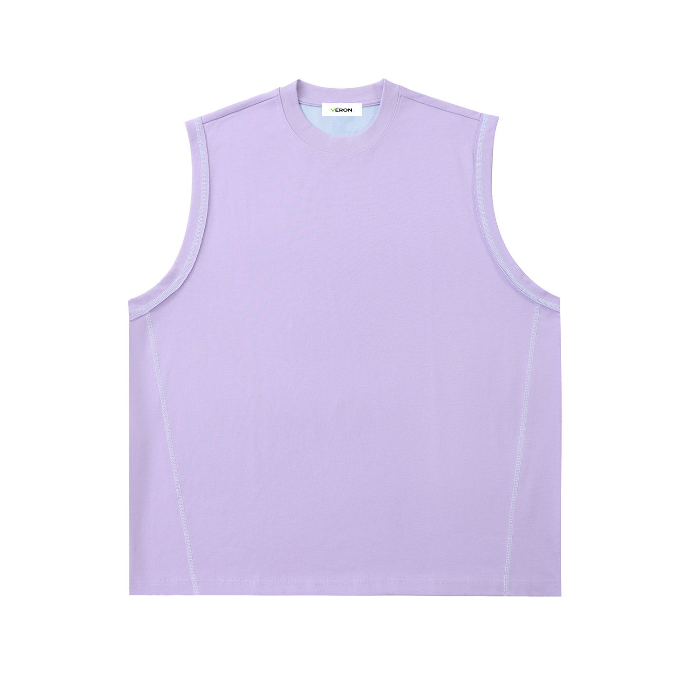 VERON Light purple sleeveless top on a white background