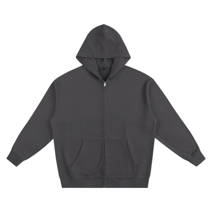 VÉRON Le Cosmos heavyweight cotton unisex zip-up hoodie 5